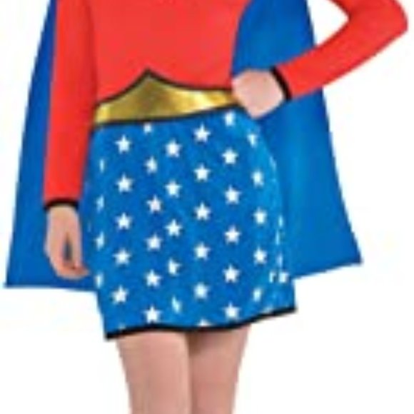 WONDER WOMAN COSTUME & MATCHING MASK - Picture 2 of 3